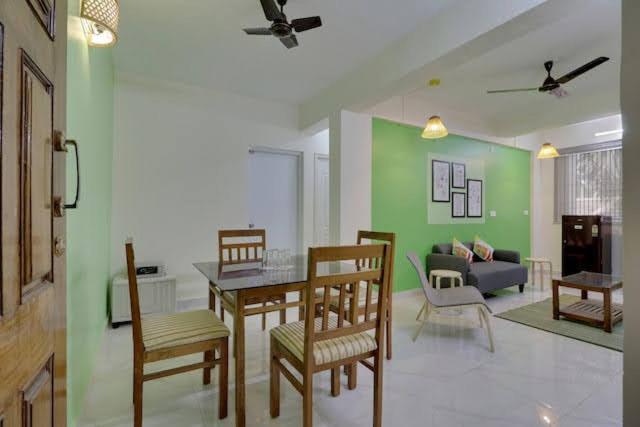 Luxury 2Bhk Apartment Near Calangute Baga Beach With Pool Eksteriør bilde