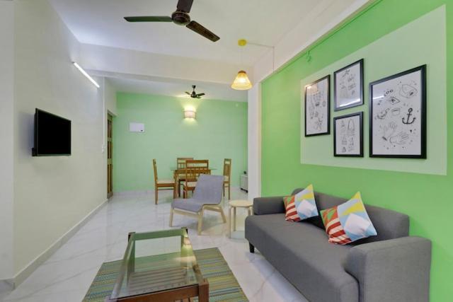 Luxury 2Bhk Apartment Near Calangute Baga Beach With Pool Eksteriør bilde